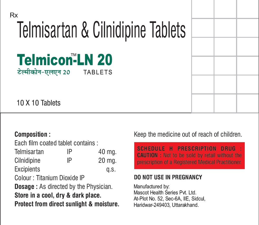 TELMICON-LN 20 MG